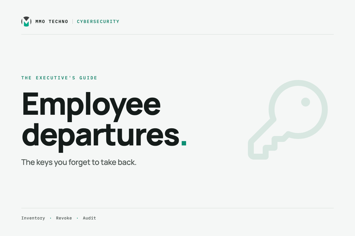 Employee departures: the keys nobody remembers to collect