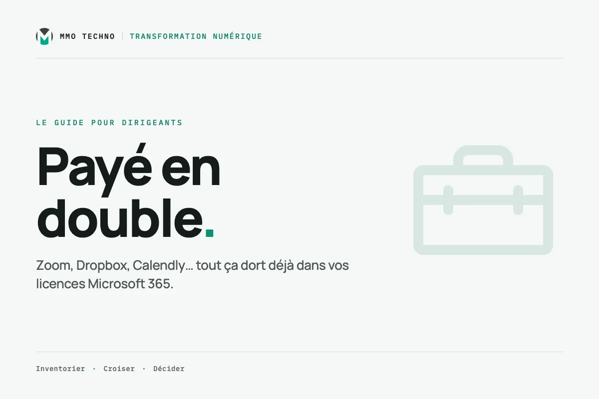 Microsoft 365 : la transformation numérique que vous payez déjà