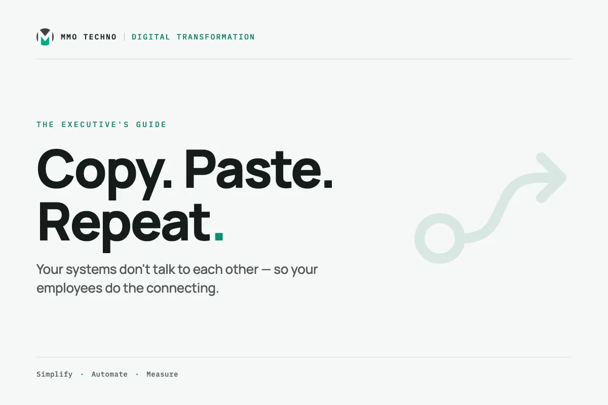 Automation: the 1,000 copy-pastes your team does every week