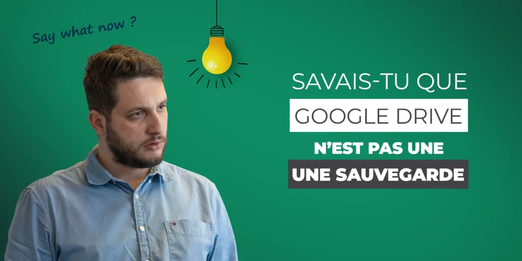 3 Fausses bonnes idées à propos des sauvegardes