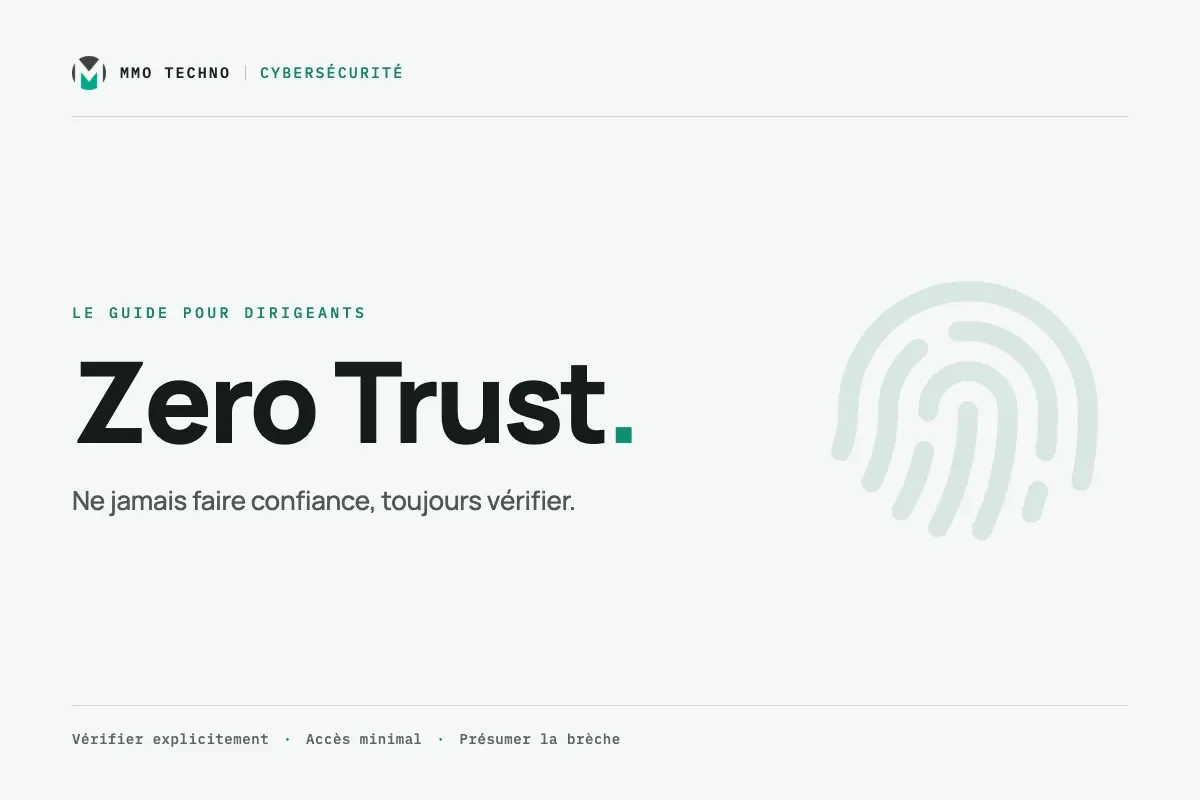Zero Trust : la fin de la confiance par défaut