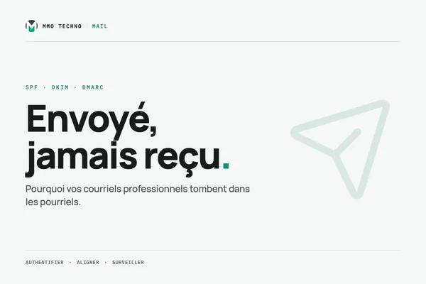 Votre soumission est partie. Pourquoi le client ne l'a-t-il jamais reçue?