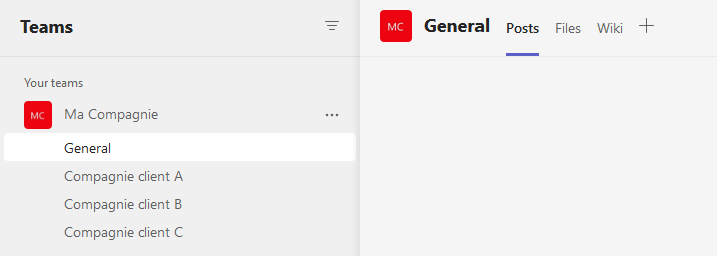 posts et hiérarchie teams