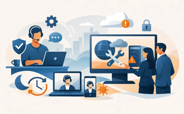 Soutien technique informatique 24 7 pour PME